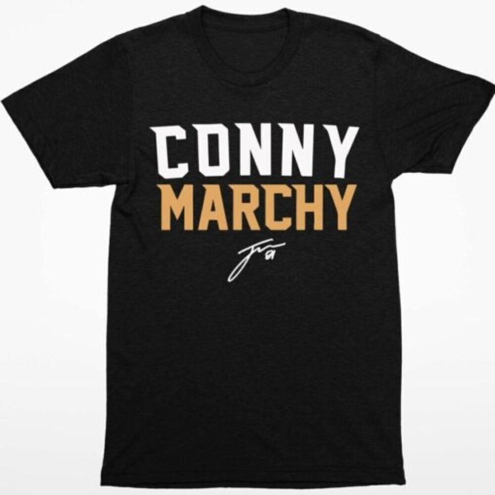Jonathan Marchessault Conny Marchy Signatures Graphic T-Shirt Hockey Gift Tee